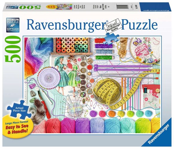 Ravensburger (16440) - "Needlework Station" - 500 pièces
