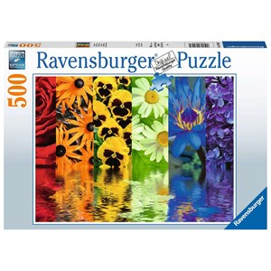 Ravensburger (16446) - "Reflets Floraux" - 500 pièces
