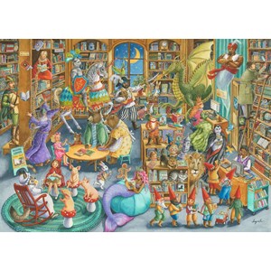 Ravensburger (16455) - "Midnight at The Library" - 1000 pièces