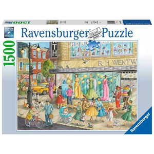 Ravensburger (16459) - "Sidewalk Fashion" - 1500 pièces