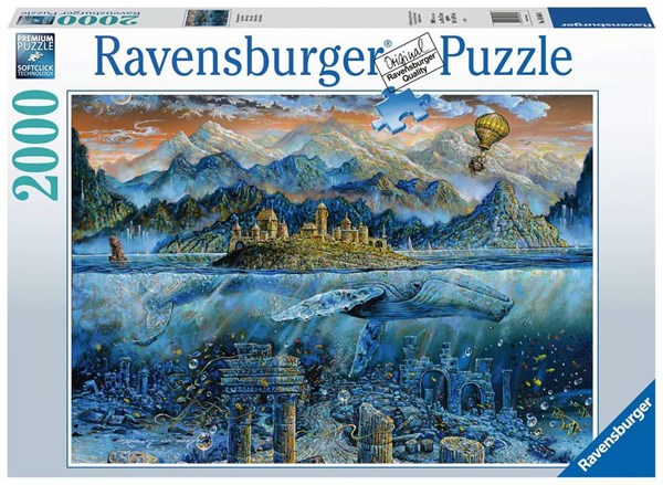 Ravensburger (16464) - "Sage baleine" - 2000 pièces