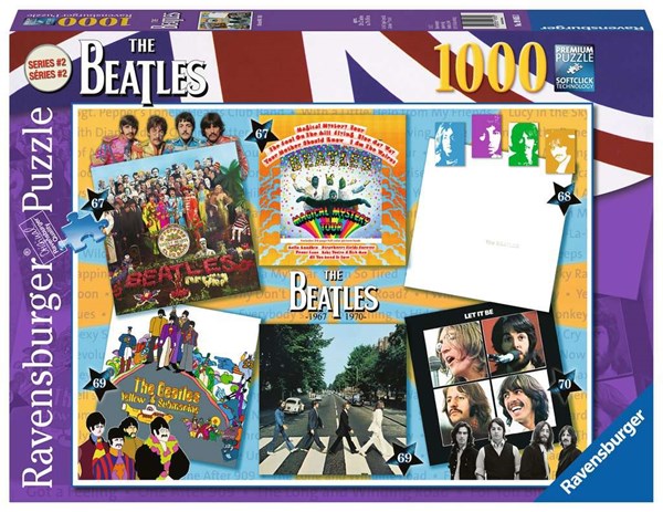 Ravensburger (19815) - "The Beatles, Albums 1967-1970" - 1000 pièces