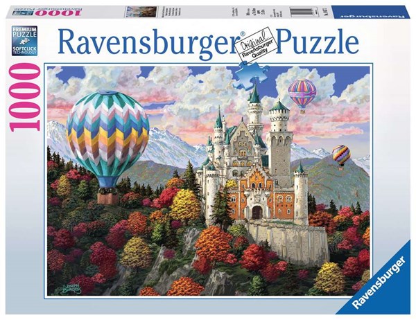 Ravensburger (19857) - "Neuschwanstein Daydream" - 1000 pièces