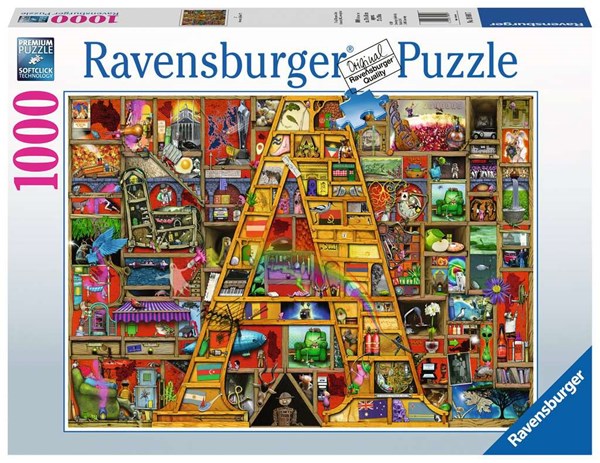 Ravensburger (19891) - "Awesome Alphabet "A"" - 1000 pièces