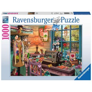 Ravensburger (19892) - "The Sewing Shed" - 1000 pièces