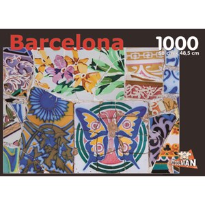 PuzzelMan (515) - "Barcelona" - 1000 pièces