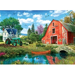 Eurographics (6000-5526) - Dominic Davison: "The Red Barn" - 1000 pièces