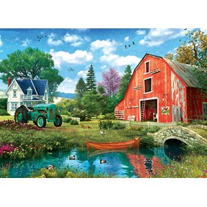 Eurographics (6000-5526) - Dominic Davison: "The Red Barn" - 1000 pièces