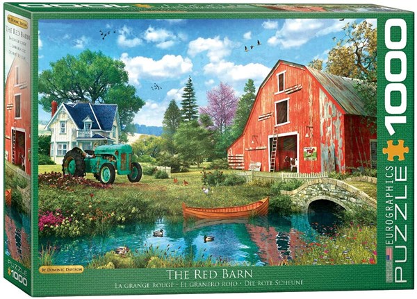 Eurographics (6000-5526) - Dominic Davison: "The Red Barn" - 1000 pièces