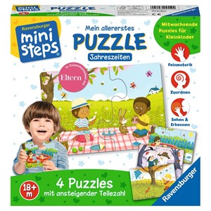 Ravensburger (4559) - "My First Puzzle, Seasons" - 2 3 4 5 pièces