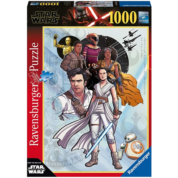 Ravensburger (14991) - "Star Wars IX, The Rise of Skywalker" - 1000 pièces