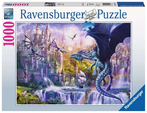 Ravensburger (15252) - "The Castle of the Dragons" - 1000 pièces