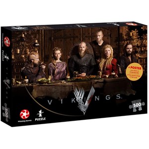 Winning Moves Games (WIN11507) - "Vikings" - 500 pièces