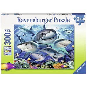 Ravensburger (13225) - Howard Robinson: "Requins rieurs" - 300 pièces