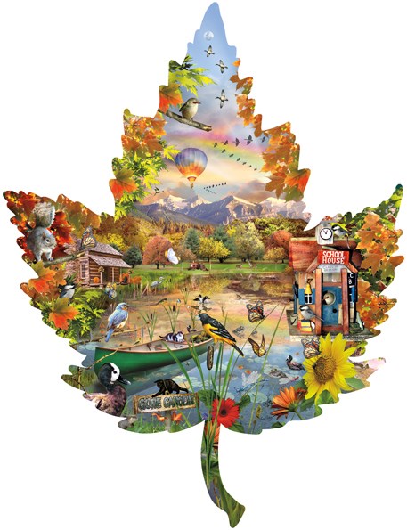 SunsOut (95298) - Lori Schory: "Autumn Shoreline" - 1000 pièces