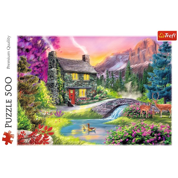 Trefl (37325) - "Mountain Idyll" - 500 pièces