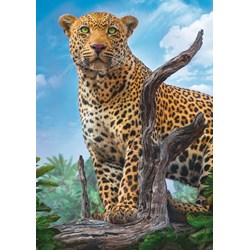 Trefl (37332) - "Wild Leopard" - 500 pièces