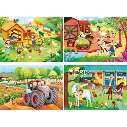 Clementoni (21304) - "The Farm" - 20 pièces