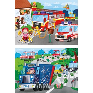 Clementoni (21602) - "Rescue Heroes" - 60 pièces