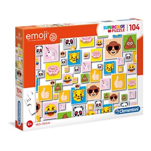 Clementoni (27285) - "Emoji" - 104 pièces