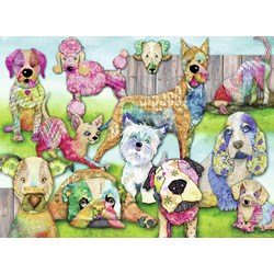 Ravensburger (10041) - "Patchwork Pups" - 150 pièces