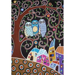 Anatolian (3605) - Karla Gerard: "Three Owls" - 500 pièces