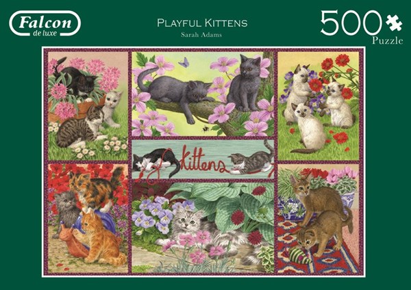 Falcon (11211) - Sarah Adams: "Playful Kittens" - 500 pièces