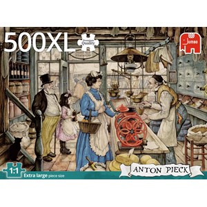 Jumbo (18599) - Anton Pieck: "The Grocer" - 500 pièces