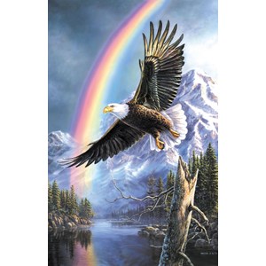 SunsOut (28472) - James Meger: "Eagle of Promise" - 1000 pièces