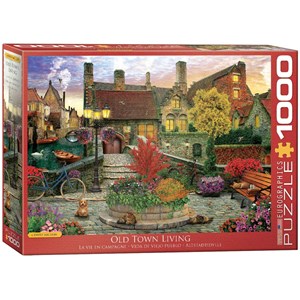 Eurographics (6000-5531) - David McLean: "Old Town Living" - 1000 pièces