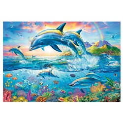 Trefl (26162) - "Dolphin Family" - 1500 pièces