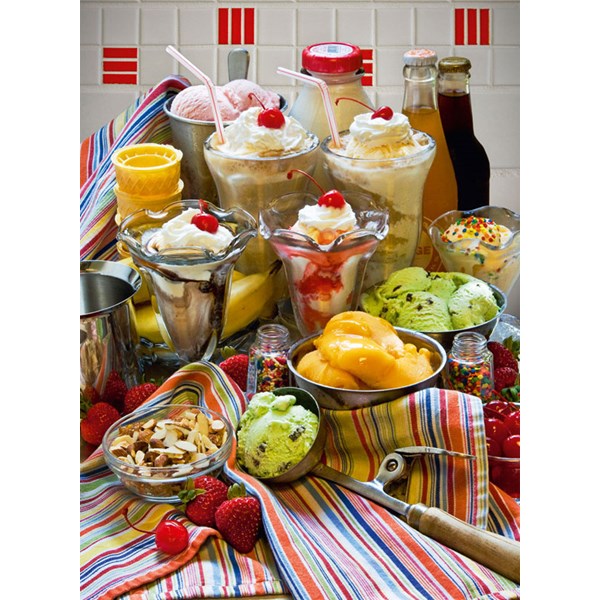 Ravensburger (14114) - "Desserts" - 500 pièces