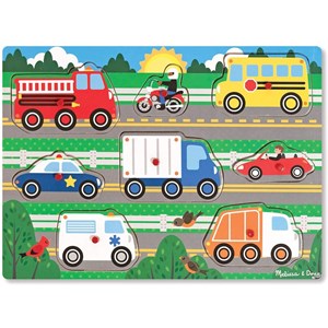 Melissa and Doug (19051) - "Vehicles" - 8 pièces