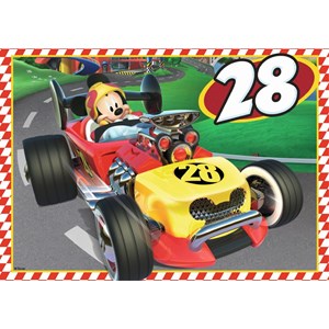 Jumbo (19669) - "Disney, Mickey and the Roadster Racers" - 12 20 30 36 pièces
