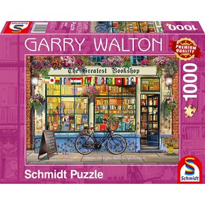 Schmidt Spiele (59604) - Garry Walton: "Bookstore" - 1000 pièces