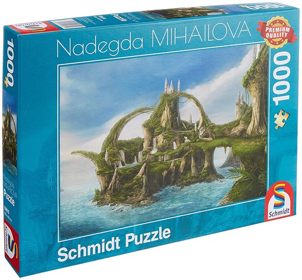 Schmidt Spiele (59610) - Nadegda Mihailova: "Island of the Falls" - 1000 pièces