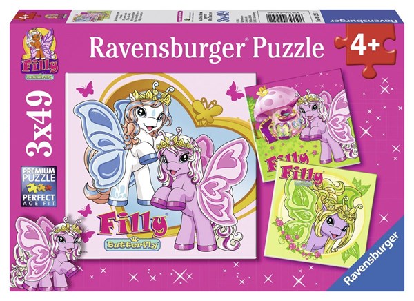 Ravensburger (09251) - "Fillys Butterfly Friends" - 49 pièces