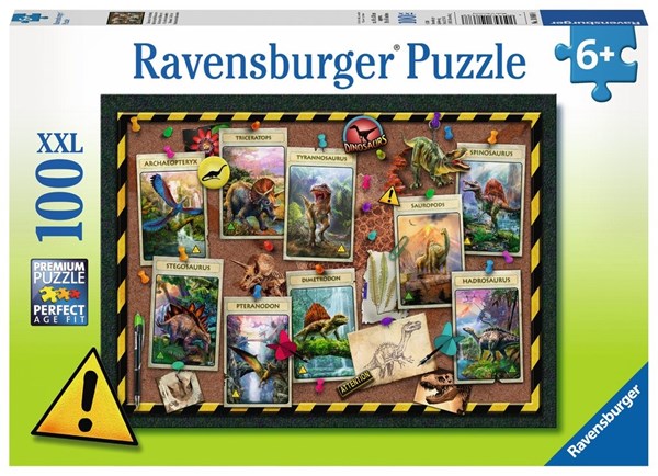 Ravensburger (10868) - "Collection de Dinosaures" - 100 pièces