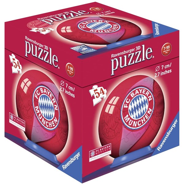 Ravensburger (11857) - "FC Bayern Munich" - 54 pièces