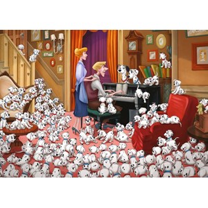 Ravensburger (13973) - "101 Dalmations" - 1000 pièces