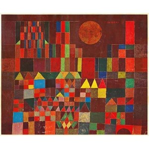 Ravensburger (14844) - Paul Klee: "Château et Soleil" - 300 pièces
