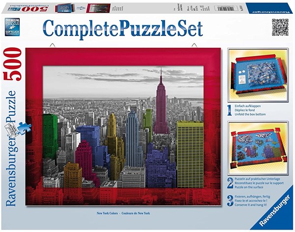 Ravensburger (14894) - "New York Colours" - 500 pièces