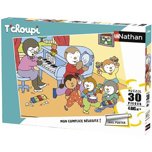 Nathan (86368) - "T'choupi" - 30 pièces