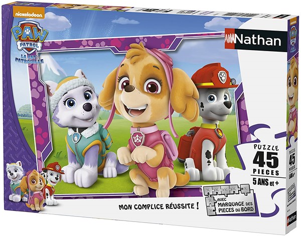 Nathan (86533) - "Les Filles de la Paw Patrol" - 45 pièces