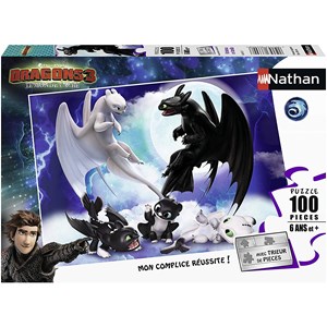 Nathan (86767) - "Dragons" - 100 pièces
