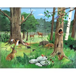 HABA (4960) - "Animals" - 12 15 18 pièces