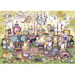 Gibsons (G2717) - Linda Jane Smith: "Mad Catter's Tea Party" - 250 pièces