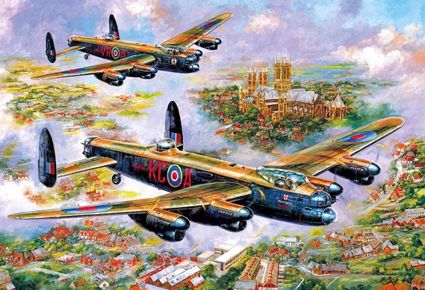 Gibsons (G3113) - Jim Mitchell: "Lancasters Over Lincoln" - 500 pièces