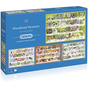 Gibsons (G5048) - "Woodland Seasons" - 500 pièces