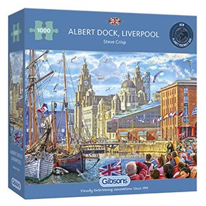 Gibsons (G6298) - Steve Crisp: "Albert Dock, Liverpool" - 1000 pièces